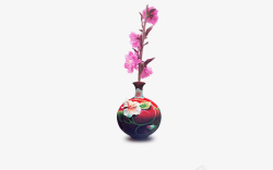 陶器花瓶创意中国风花瓶高清图片