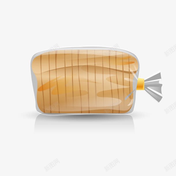 一袋面包png免抠素材_新图网 https://ixintu.com 塑料袋 早餐 食物 黄色