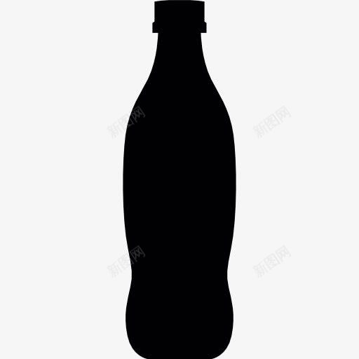 饮料瓶的轮廓图标png_新图网 https://ixintu.com 汽水 汽水瓶盖 食品 饮料 饮料瓶