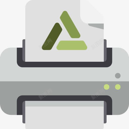 打印机图标png_新图网 https://ixintu.com 印刷 打印机 技术 油墨 纸