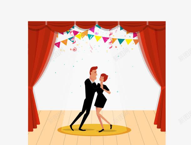双人华尔兹png免抠素材_新图网 https://ixintu.com 华尔兹 双人舞带 登台表扬 节日献礼 跳恰恰舞
