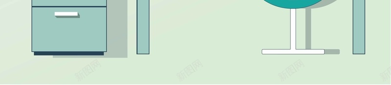 扁平商务办公电脑绿色背景矢量图ai设计背景_新图网 https://ixintu.com 办公 办公桌 商务 扁平 挂钟 数据 文件夹 电脑 绿色背景 矢量图