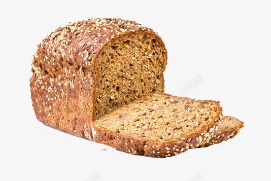 全麦面包png免抠素材_新图网 https://ixintu.com 产品实物 全麦面包 美食 芝麻 面包 食物