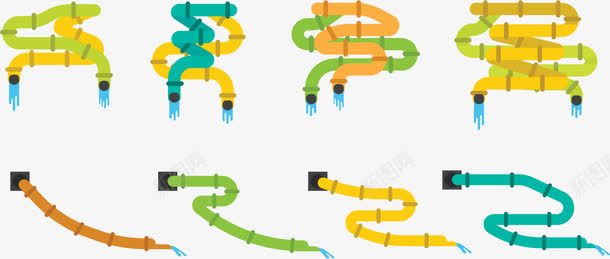 输水设备png免抠素材_新图网 https://ixintu.com 交叉的管道 南水北调 水管 消防管道 输水管