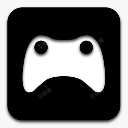 应用程序游戏黑色图标png_新图网 https://ixintu.com App games 应用程序 游戏