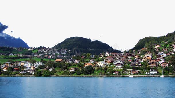 瑞士图恩湖十六png免抠素材_新图网 https://ixintu.com 名胜古迹 旅游风景 著名建筑