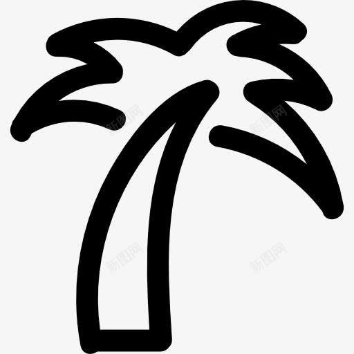 棕榈树的轮廓图标png_新图网 https://ixintu.com 树 棕榈 棕榈树 概述 自然轮廓