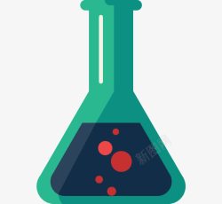 化验瓶精美图标知识化学化验瓶矢量图高清图片