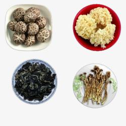 木耳蘑菇菌类食材高清图片