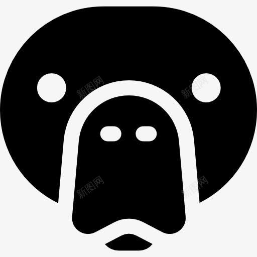 海牛图标png_新图网 https://ixintu.com 动物 动物面前 头 概述 海牛 海象 脸 轮廓 额