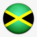 牙买加国旗牙买加国世界标志图标高清图片