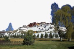 西藏布达拉宫三素材