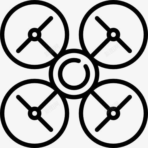 无人机图标png_新图网 https://ixintu.com 技术 无人机演出 直升机 相机 远程控制 间谍 飞