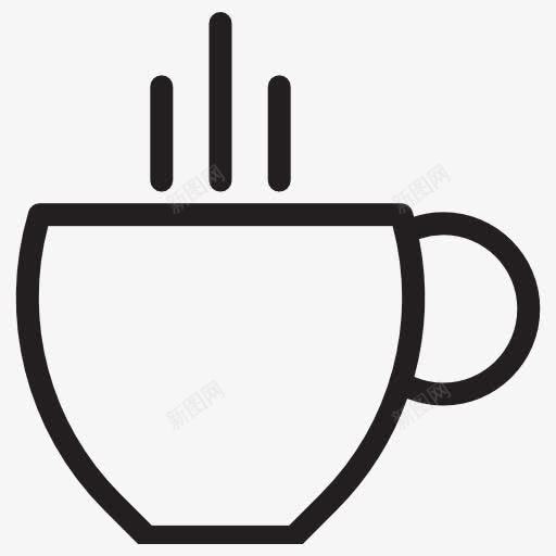 咖啡杯图标png_新图网 https://ixintu.com 咖啡店 咖啡杯 喝热饮料 食物 餐厅