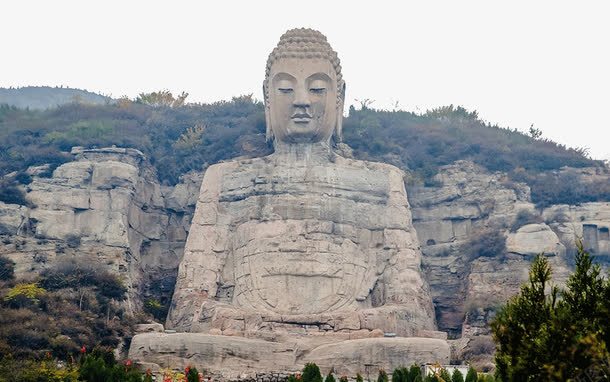 蒙山大佛景点png免抠素材_新图网 https://ixintu.com 山西蒙山大佛 旅游景区 著名景点 蒙山大佛景点