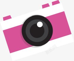 娓告垙绱犳潗粉色相机高清图片