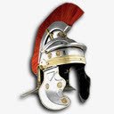 古代武士头盔图标图标