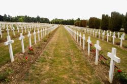 法国凡尔登纪念公墓一素材