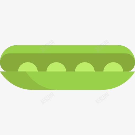 豆图标png_新图网 https://ixintu.com 健康食品 有机食品和餐厅 素食 豆类 食品