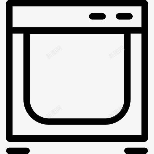 烘干机图标png_新图网 https://ixintu.com 技术 洗 洗衣 清洁 烘干机
