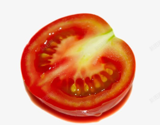 切开的西红柿png免抠素材_新图网 https://ixintu.com 新鲜 有机食物 番茄 菜籽 蔬菜