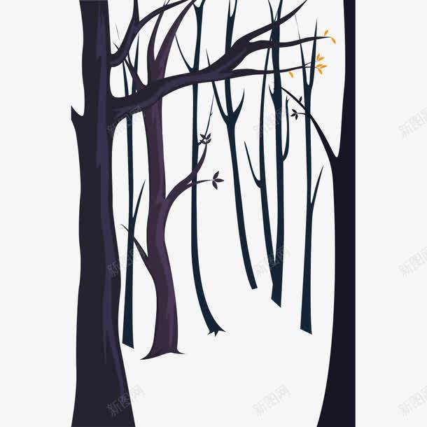 卡通树林png免抠素材_新图网 https://ixintu.com PNG图形 PNG装饰 卡通 树叶 树林 装饰