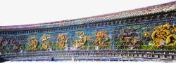 中秋节中国风古老墙壁素材