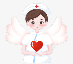 护士漫画卡通女医生护士高清图片