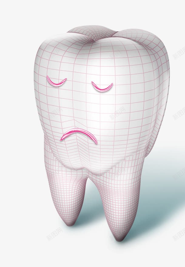 唯美精美卡通牙齿哭了png免抠素材_新图网 https://ixintu.com 伤心 保护牙齿 口腔 唯美 牙齿 牙齿修护卡通图 精美
