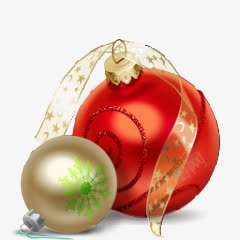 圣诞礼物红色圣诞球png免抠素材_新图网 https://ixintu.com 圣诞 圣诞礼物 红色