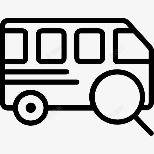 总线图标png_新图网 https://ixintu.com 公共交通 巴士 汽车 运输