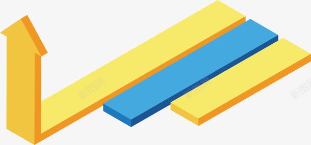 数据统计箭头png免抠素材_新图网 https://ixintu.com PPT图案 卡通 数据 矢量图案 统计 金融