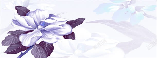复古花朵背景背景