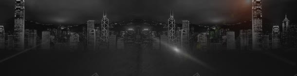 城市背景banner背景