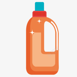 瓶装洗衣液红蓝色瓶装洗衣液矢量图高清图片