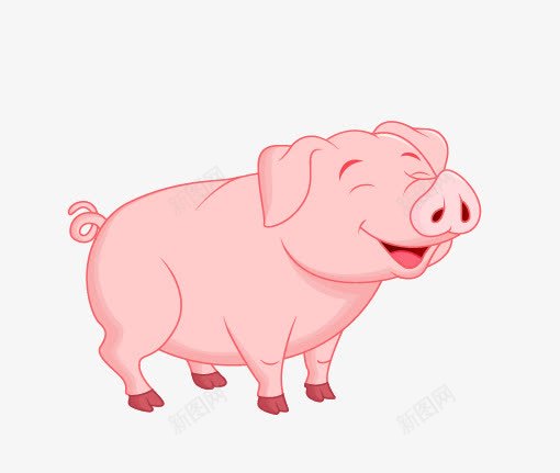 卡通猪png免抠素材_新图网 https://ixintu.com 卡通 手绘 猪 猪图片