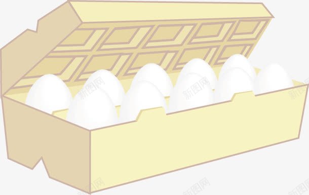 一盒鸡蛋png免抠素材_新图网 https://ixintu.com 手绘鸡蛋 蛋白质 运输 食品 鸡蛋