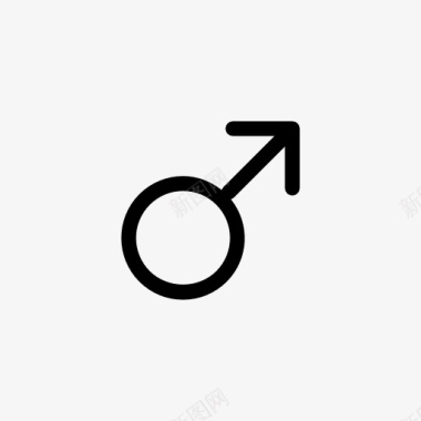 男性符号标志图标图标