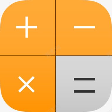 计算器iOS7LikeMacIcons图标图标