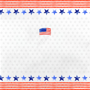 平面向的美国国庆日广告背景矢量图背景