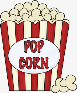 popcorn卡通爆米花图片高清图片