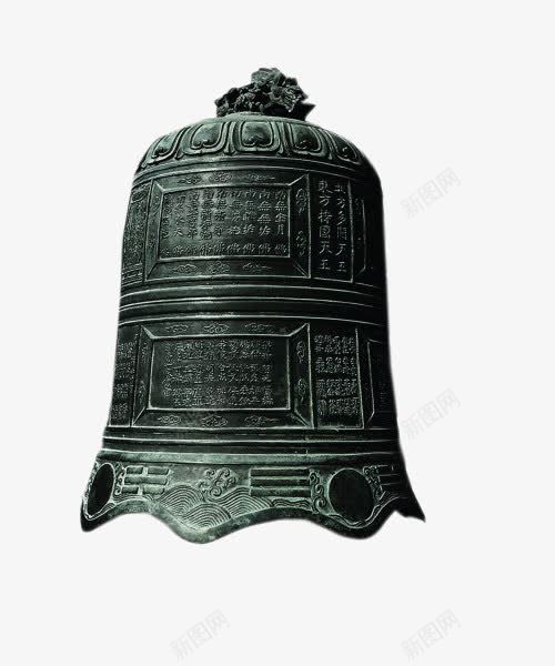 古老的石钟png免抠素材_新图网 https://ixintu.com 免抠的石钟素材PNG格式 古老的钟 石庙里的钟 黑色的钟
