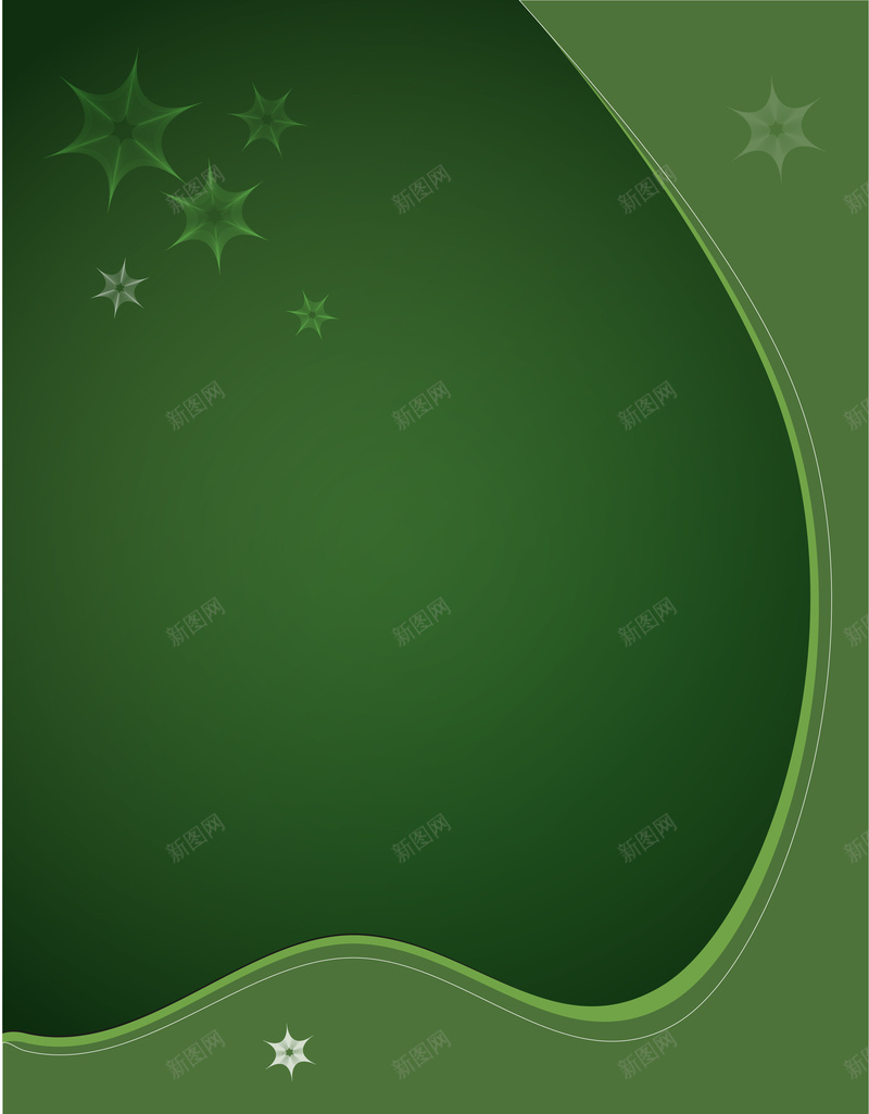 绿色五角星圆弧背景矢量图ai设计背景_新图网 https://ixintu.com 圆弧 海报 绿色五角星 背景 矢量图