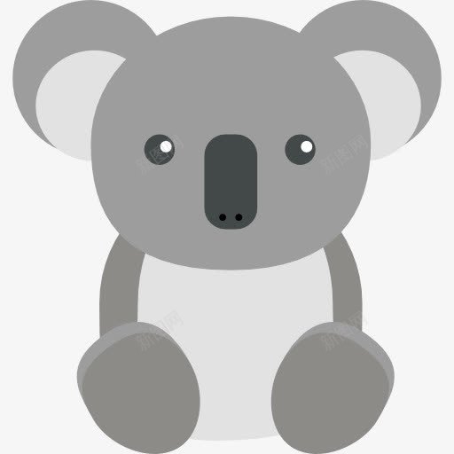 Koala图标png_新图网 https://ixintu.com 动物 动物园 动物王国 考拉 野生动物