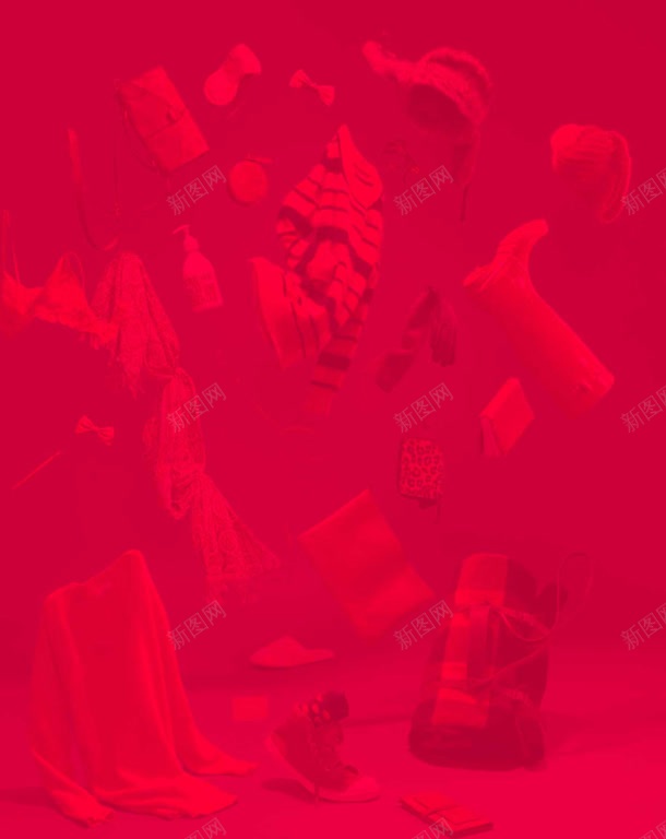 红色衣服活动海报jpg设计背景_新图网 https://ixintu.com 活动 海报 红色 衣服