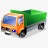 载重卡车汽车用品载重汽车货物交货卡车装高清图片
