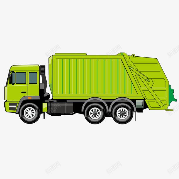 垃圾回收车png免抠素材_新图网 https://ixintu.com 垃圾 垃圾回收车 大卡车