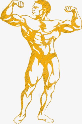 肌肉男png免抠素材_新图网 https://ixintu.com 人物 健身 剪影 强壮肌肉男 肌肉男漫画 超人 锻炼