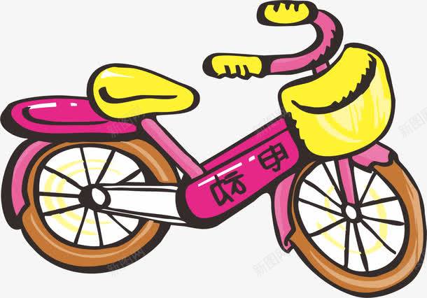 电动自行车png免抠素材_新图网 https://ixintu.com 电动车 电动车图案 自行车 自行车图片