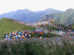 江西武功山江西旅游武功山高清图片